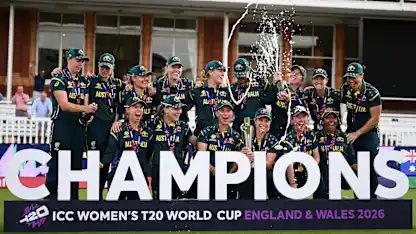 Australia wins record-extending 7th ICC Women's T20 World Cup; India's Shree Charani leading wicket-taker